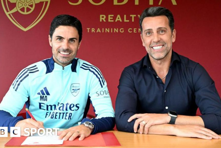 Arteta verlengt het contract van Arsenal en mikt op glorie in de Premier League en de Champions League